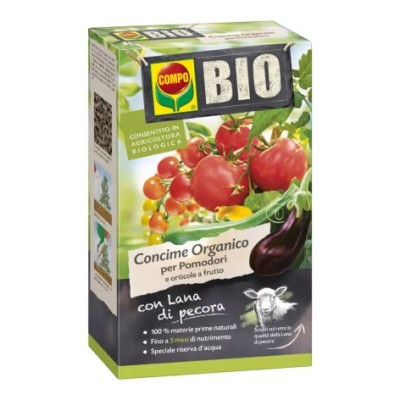 COMPO Bio Concime Organico per Pomodori e orticole da frutto gr. 750