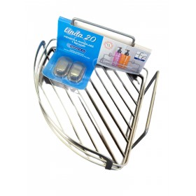 FERIDRAS MENSOLA ANGOLARE AD 1 RIPIANO LINEA LINDA CM. 22x22x11 FERIDRAS MENSOLA ANGOLARE AD 1 RIPIANO LINEA LINDA CM. 22x22x11