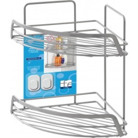 FERIDRAS MENSOLA A 2 RIPIANI LINEA LINDA ANGOLARE CM. 22x22x34,5h. FERIDRAS MENSOLA A 2 RIPIANI LINEA LINDA ANGOLARE CM. 22x22x34,5h.