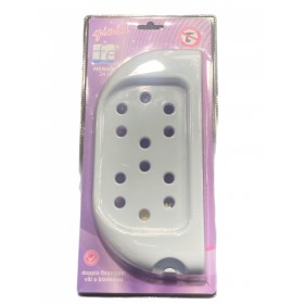 FERIDRAS MENSOLA LINEA GIOIA IN ABS BIANCO CM. 23 FERIDRAS MENSOLA LINEA GIOIA IN ABS BIANCO CM. 23