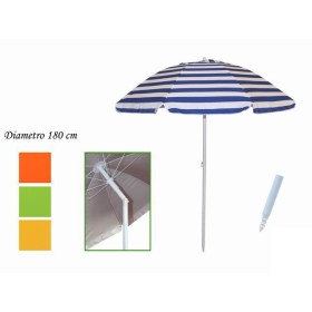 OMBRELLONE MARE PALO CON PUNTATRIVELLA E SACCO CM. 180/8 OMBRELLONE MARE PALO CON PUNTATRIVELLA E SACCO CM. 180/8