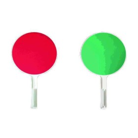 PALETTA MOVIERE RIFRANGENTE BICOLORE ROSSO-VERDE 30 CM PALETTA MOVIERE RIFRANGENTE BICOLORE ROSSO-VERDE 30 CM