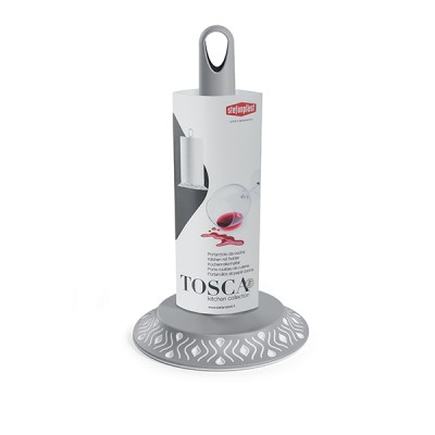 PORTAROTOLO DA CUCINA TOSCA STONE GREY/BIANCO