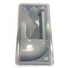 FERIDRAS PORTAROTOLO LINEA GIOIA IN ABS BIANCO CON DOPPIO FISSAGGIO FERIDRAS PORTAROTOLO LINEA GIOIA IN ABS BIANCO CON DOPPIO FISSAGGIO