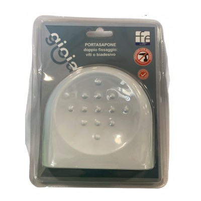 FERIDRAS PORTA SAPONE LINEA GIADA IN ABS BIANCO