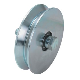 RUOTA PER CANCELLI G.Y CON BULLONE 2 CUSCINETTI MM. 160 RUOTA PER CANCELLI G.Y CON BULLONE 2 CUSCINETTI MM. 160
