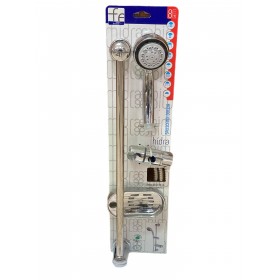 FERIDRAS SALISCENDI SOFFIONE PER DOCCIA COMPLETO LINEA HIDRA CROMATO A 8 FUNZIONI FERIDRAS SALISCENDI SOFFIONE PER DOCCIA COMPLETO LINEA HIDRA CROMATO A 8 FUNZIONI