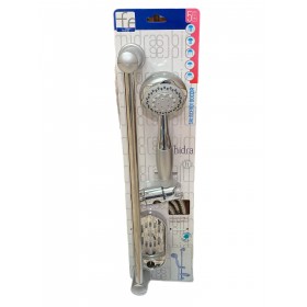 FERIDRAS SALISCENDI SOFFIONE PER DOCCIA COMPLETO LINEA HIDRA CROMATO A 5 FUNZIONI FERIDRAS SALISCENDI SOFFIONE PER DOCCIA COMPLETO LINEA HIDRA CROMATO A 5 FUNZIONI