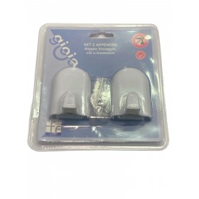 SET 2 APPENDINI IN ABS BIANCO GIOIA SET 2 APPENDINI IN ABS BIANCO GIOIA