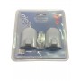 SET 2 APPENDINI IN ABS BIANCO GIOIA