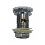 PILETTA UNIVERSALE CLIP/CLAC TONDA CROMO