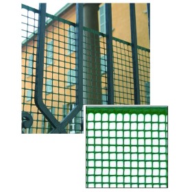 RETE IN PLASTICA PER BALCONI BIANCA MM. 10X10 H.100 RETE IN PLASTICA PER BALCONI BIANCA MM. 10X10 H.100