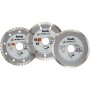 DISCHI DIAMANTATI SILVER LINE SET 3 PEZZI Ø