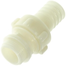 RACCORDO IN NYLON DIRITTO TRE PEZZI mm. 60x2 POLL. RACCORDO IN NYLON DIRITTO TRE PEZZI mm. 60x2 POLL.