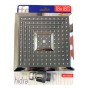 SOFFIONE DOCCIA QUADRATO 18 CM IN ABS CROMO HIDRA