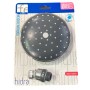 FERIDRAS SOFFIONE DOCCIA TONDO LINEA HIDRA IN ABS CROMATO UGELLI IN CAUCCIU CM. 16