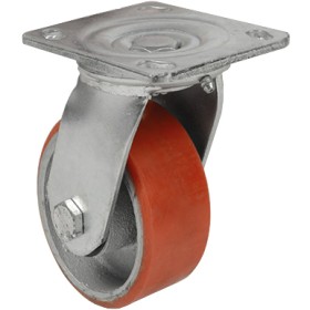 RUOTA IN POLIURETANO GIREVOLE MM. 75x32 EXPORT