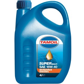 TAMOIL OLIO LUBRIFICANTE SUPER SAE 15/40 LT. 4 TAMOIL OLIO LUBRIFICANTE SUPER SAE 15/40 LT. 4