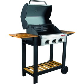 BARBECUE SANDRI GARDEN A GAS OCEANIA 3 FUOCHI STEEL/WOOD 10,8 KW BARBECUE SANDRI GARDEN A GAS OCEANIA 3 FUOCHI STEEL/WOOD 10,8 KW