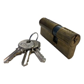 ETNA CILINDRO IN OTTONE PER SERRATURA mm. 75 22/41