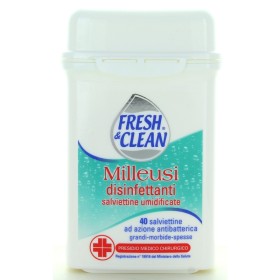 FRESH & CLEAN SALVIETTINE TRAVEL 40PZ DISINFETTANTI FRESH & CLEAN SALVIETTINE TRAVEL 40PZ DISINFETTANTI