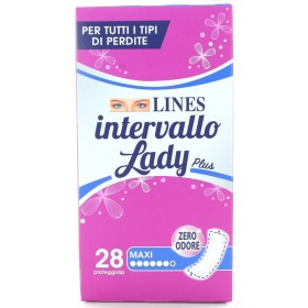 LINES SALVASLIP INTERVALLO LADY MAXI 28PZ LINES SALVASLIP INTERVALLO LADY MAXI 28PZ