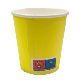 LULU BICCHIERI CARTA 180ML GIALLI X50 LULU BICCHIERI CARTA 180ML GIALLI X50
