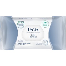 LYCIA SALVIETTINE STRUCCANTI 60PZ PELLI NORMALI LYCIA SALVIETTINE STRUCCANTI 60PZ PELLI NORMALI