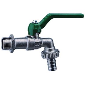 RUBINETTI SFERA OTT.SATINATO PORTAGOMMA 1 ATTAC.3/4" RUBINETTI SFERA OTT.SATINATO PORTAGOMMA 1 ATTAC.3/4"