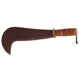 RONCOLA CON MANICO IN CUOIO CM. 45 RONCOLA CON MANICO IN CUOIO CM. 45