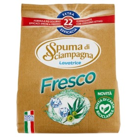 SPUMA DI SCIAMPAGNA DETERSIVO LAVATRICE POLVERE 22 MISURINI FRESCO SPUMA DI SCIAMPAGNA DETERSIVO LAVATRICE POLVERE 22 MISURINI FRESCO