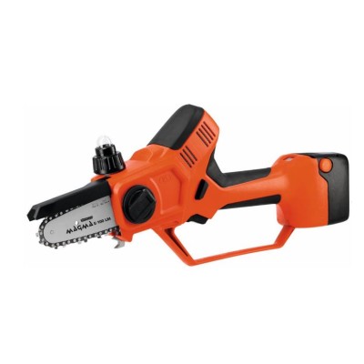 Stocker Magma E-100 LM Motosega Potatore Brushless con 2 batterie 2,5Ah 21,6V Barra 4 poll.
