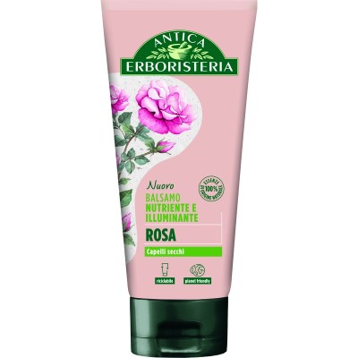 ANTICA ERBORISTERIA BALSAMO NUTRIENTE E ILLUMINANTE ROSA CAPELLI SECCHI TUBO 200 ML