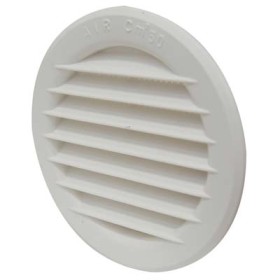 BOCCHETTA GRIGLIA AERAZIONE POLISTIRENE TONDA MM. 100