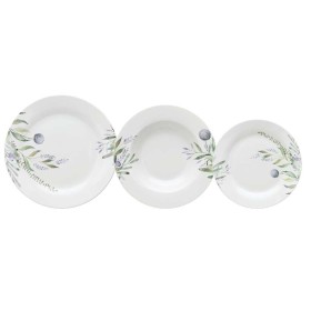 TOGNANA SERVIZIO 18 PIATTI PORCELLANA BIANCO DA TAVOLA PORTIA LINEA OLIMPIA TOGNANA SERVIZIO 18 PIATTI PORCELLANA BIANCO DA TAVOLA PORTIA LINEA OLIMPIA