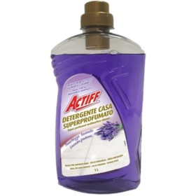 ACTIFF DETERGENTE CASA PAVIMENTI E SUPERFICI LAVABILI FRESCHEZZA LAVANDA lt. 1 ACTIFF DETERGENTE CASA PAVIMENTI E SUPERFICI LAVABILI FRESCHEZZA LAVANDA lt. 1