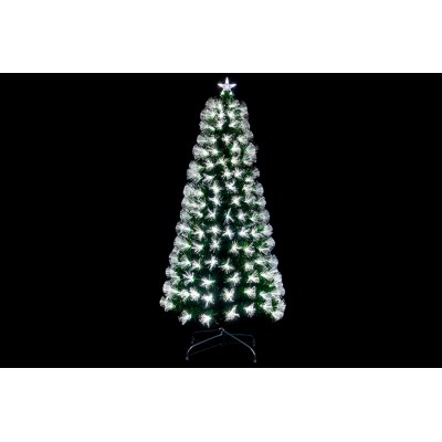 Nataluna Albero di Natale Luminoso Mod. M1935 con 180 Rami e 185 Luci LED Bianche – Altezza 150 cm