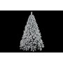 ALBERO DI NATALE URAGANO INNEVATO CON BASE IN METALLO 1128 RAMI CM. 210