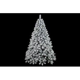 Nataluna Albero di Natale Uragano Innevato con Base in Metallo – 732 Rami – Altezza 180 cm