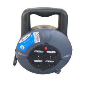 AVVOLGICAVO DOMESTICO ELECTRALINE 2P+T 16A BIPASSO SCHUKO X4 NXMMQ 3X1,5 MT. 10 AVVOLGICAVO DOMESTICO ELECTRALINE 2P+T 16A BIPASSO SCHUKO X4 NXMMQ 3X1,5 MT. 10