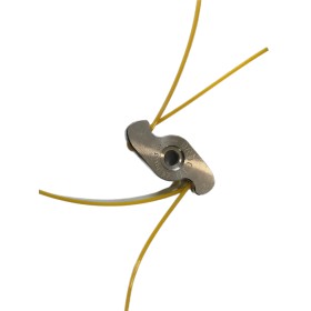 BROGIO FARFALLA TESTINA PER DECESPUGLIATORE CORPO IN ALLUMINIO 2 FILI FINO A MM. 5 BROGIO FARFALLA TESTINA PER DECESPUGLIATORE CORPO IN ALLUMINIO 2 FILI FINO A MM. 5
