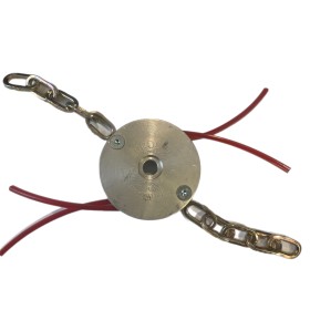 BROGIO IBRIDO TESTINA PER DECESPUGLIATORE FILO CATENA BROGIO IBRIDO TESTINA PER DECESPUGLIATORE FILO CATENA
