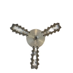 BROGIO TESTINA IN ALLUMINIO PER DECESPUGLIATORE A 3 CATENE MOTOSEGA LUNGA BROGIO TESTINA IN ALLUMINIO PER DECESPUGLIATORE A 3 CATENE MOTOSEGA LUNGA