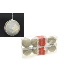 BOX 8 SFERE PALLINE DI NATALE PN1723 COLORE TORTORA CM. 7 BOX 8 SFERE PALLINE DI NATALE PN1723 COLORE TORTORA CM. 7