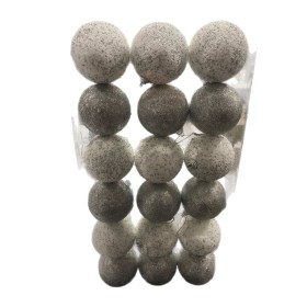 BOX SET 18 SFERE PALLINE DI NATALE DEC.1840 ARGENTO CM. 7 BOX SET 18 SFERE PALLINE DI NATALE DEC.1840 ARGENTO CM. 7