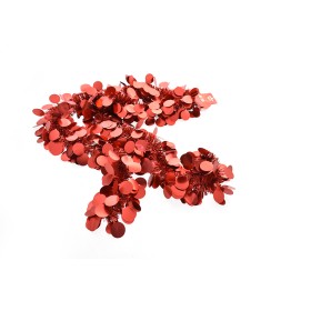 FILO DECORATIVO PER ALBERO DI NATALE ROSSO CM. 13x200 FILO DECORATIVO PER ALBERO DI NATALE ROSSO CM. 13x200