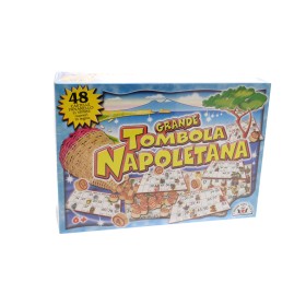 GRANDE TOMBOLA NAPOLETANA CON 48 CARTELLE E PANARELLO ART.118 GRANDE TOMBOLA NAPOLETANA CON 48 CARTELLE E PANARELLO ART.118