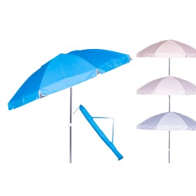 OMBRELLONE MARE IN ALLUMINIO 200CM 32/32 8 R.FIB.3.2 150PCOT+P SOL