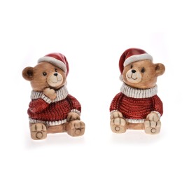 ORSETTO DI NATALE 2ASS CM. 10x9x12,5 ORSETTO DI NATALE 2ASS CM. 10x9x12,5