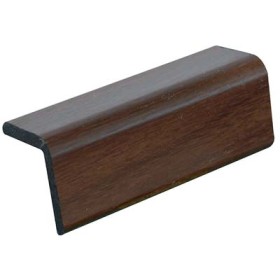 PARASPIGOLO LISCIO POLISTIRENE NOCE SCURO MM. 30x30 MT. 2,9h. PARASPIGOLO LISCIO POLISTIRENE NOCE SCURO MM. 30x30 MT. 2,9h.